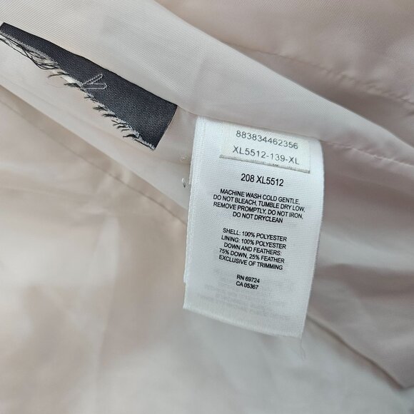 Columbia Womens White Down Puffer Jacket size XL - Picture 3 of 7